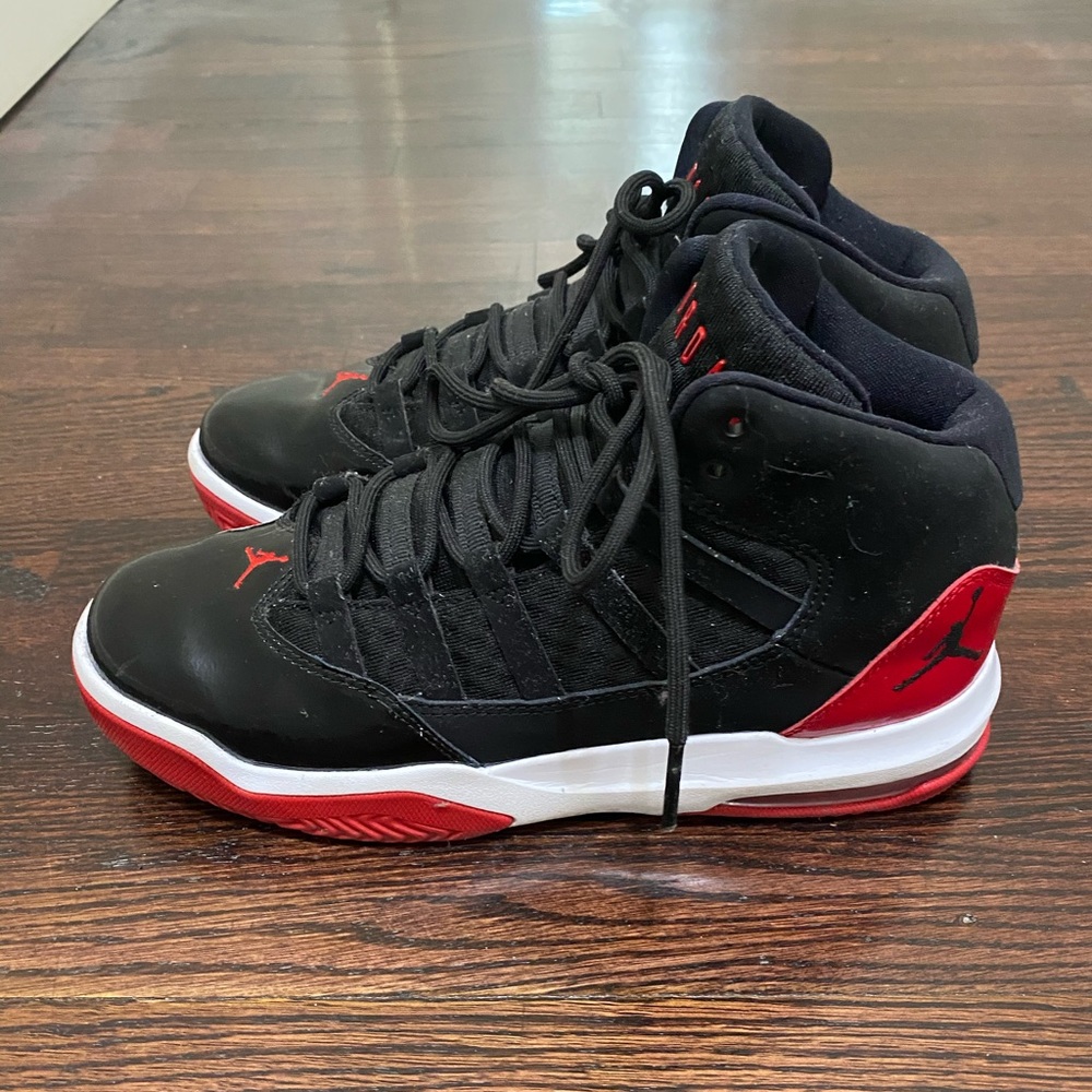 Jordan Kids Sneakers Black and Red